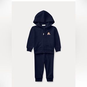 NWT 12M Ralph Lauren Two Piece Sweatsuit